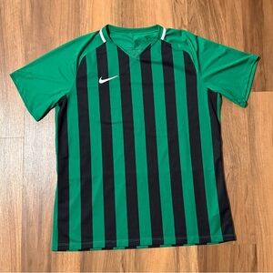 Men’s Nike Green and Black Soccer Jersey- Size XL
